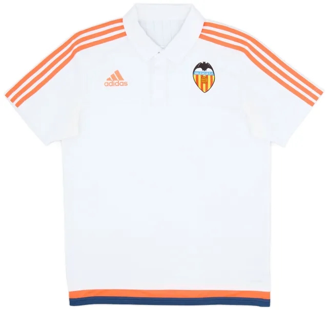 2014-15 Valencia adidas Polo Shirt - 6/10 - (M)