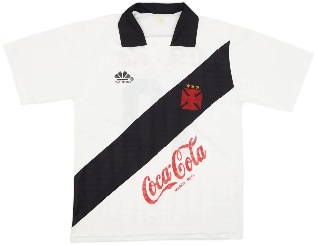 1993 Vasco da Gama Away Shirt #10 - 6/10 - (L)