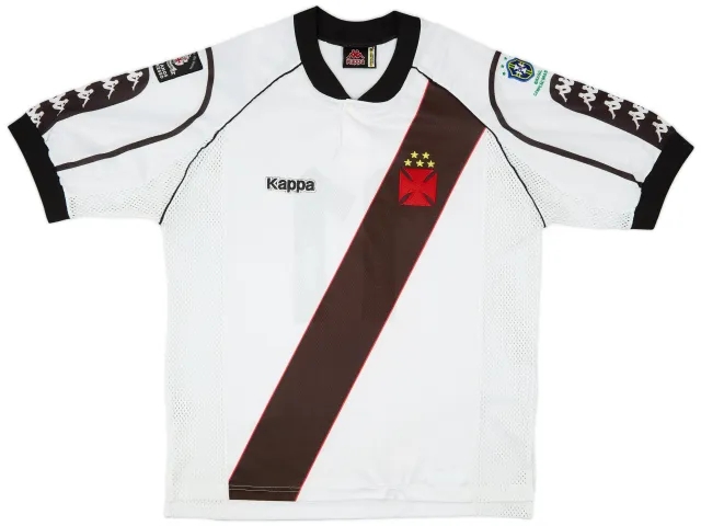 Kappa 1998 Vasco da Gama Away Shirt #11 - 7/10 - (L)