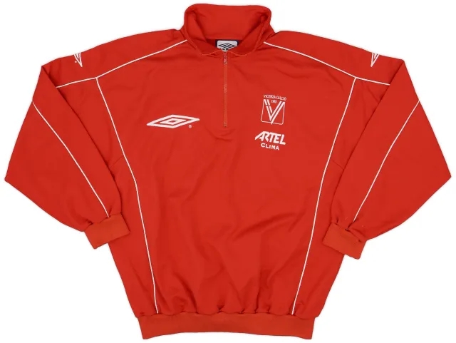 2000-01 Vicenza Umbro 1/4 Zip Track Jacket - 6/10 - (M)