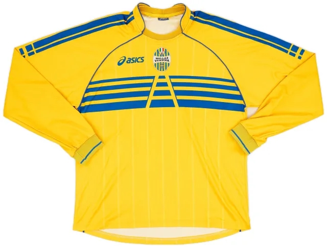 Asics 2007-08 Hellas Verona Away L/S Shirt - 6/10 - (L)