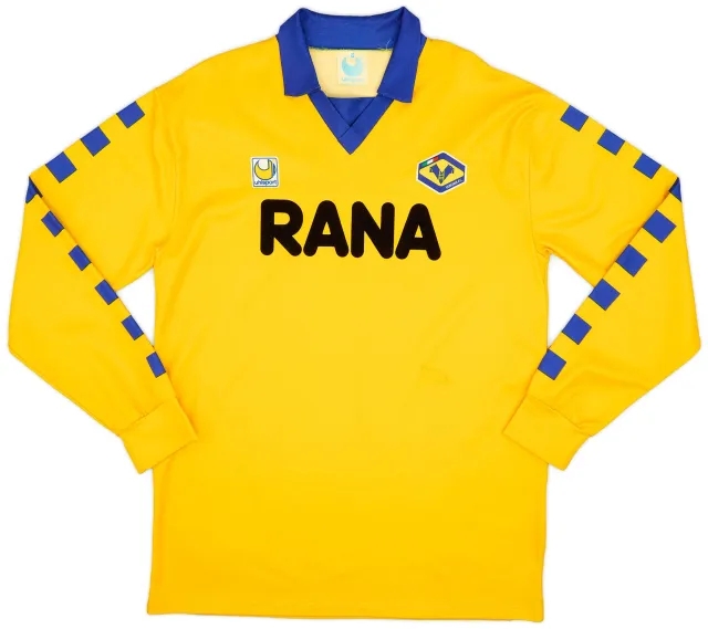 1991-92 Hellas Verona Away L/S Shirt - 8/10 - (XL)
