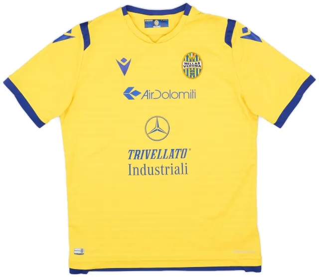 Macron 2019-20 Hellas Verona Away Shirt #8 - 8/10 - (S)