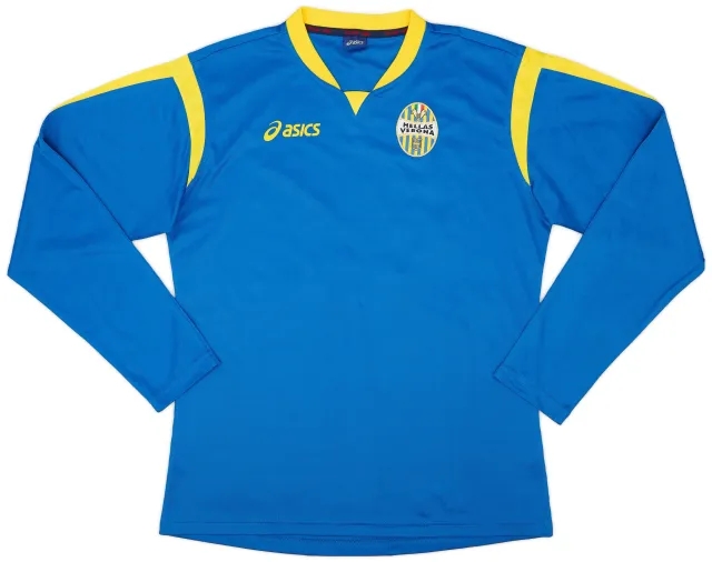 Asics 2009-10 Hellas Verona Home Shirt - 8/10 - (M)