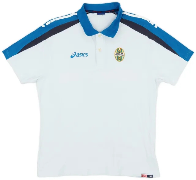 2009-10 Hellas Verona Asics Polo Shirt - 7/10 - (XL)