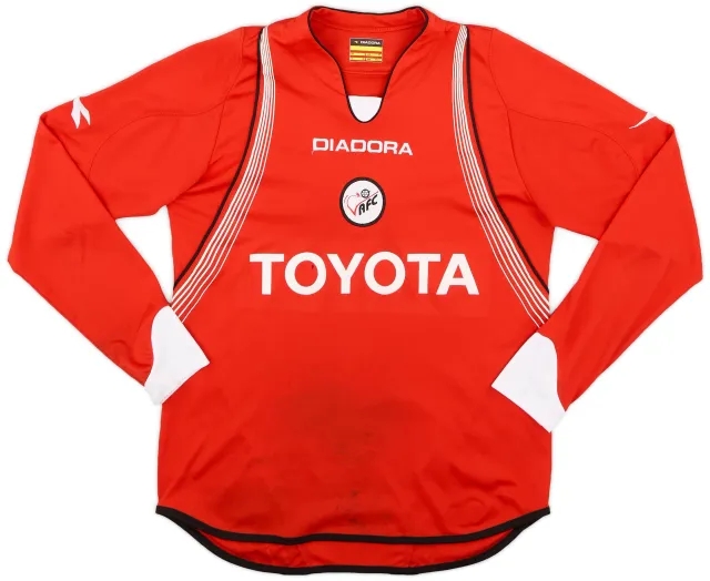 Diadora 2007-08 Valenciennes Home L/S Shirt - 4/10 - (XS)