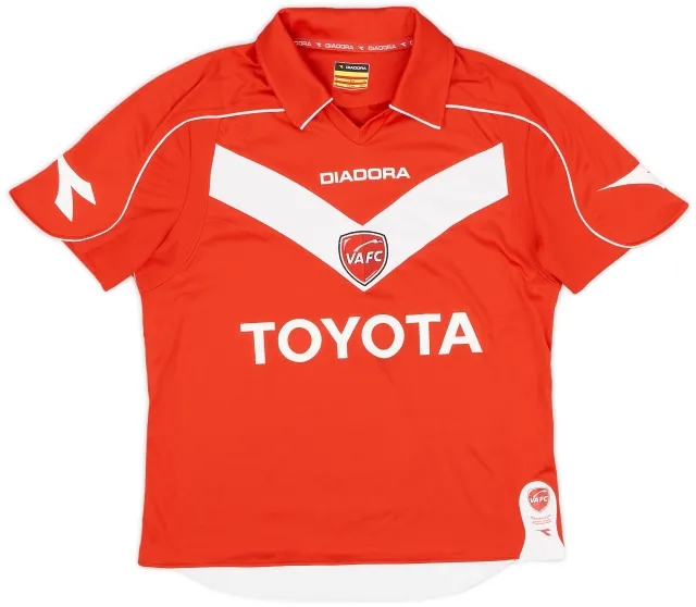 Diadora 2008-09 Valenciennes Home Shirt - 9/10 - (XS)