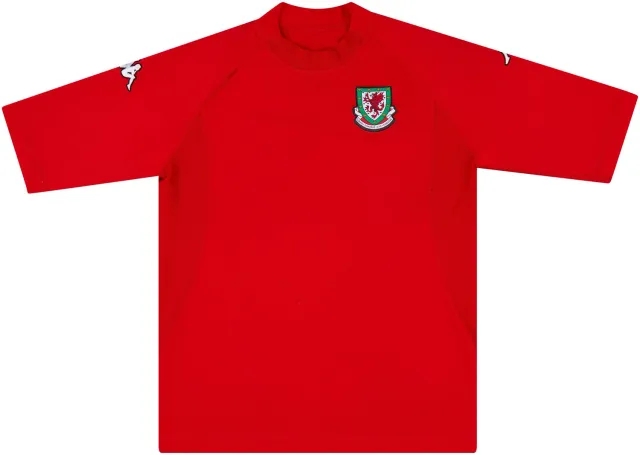 Kappa 2004-06 Wales Home Shirt - 8/10 - (XL.Boys)