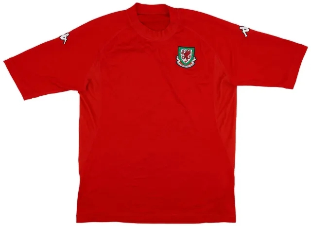 Kappa 2004-06 Wales Home Shirt - 7/10 - (3XL)