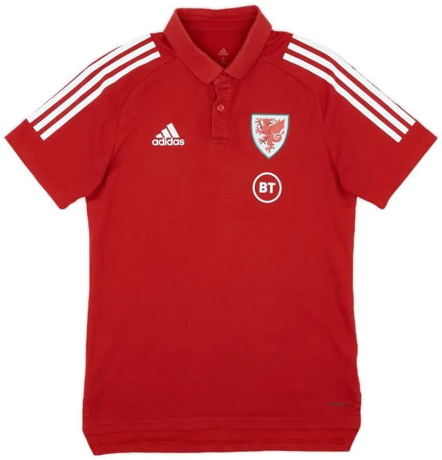 2019-20 Wales adidas Polo Shirt - 9/10 - (S)