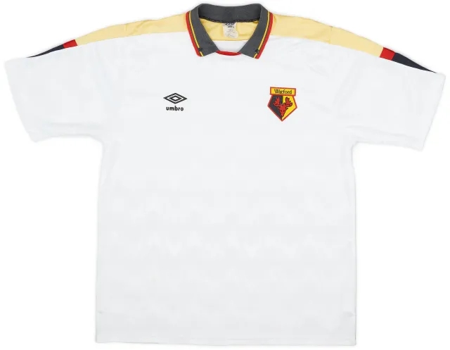 Umbro 1988-91 Watford Away Shirt - 8/10 - (L)