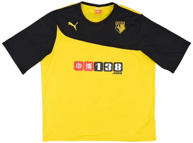 Puma 2013-14 Watford Home Shirt - 7/10 - (3XL)