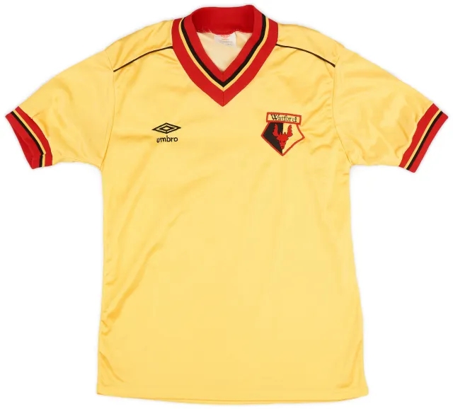 Umbro 1982-85 Watford Home Shirt - 8/10 - (S)