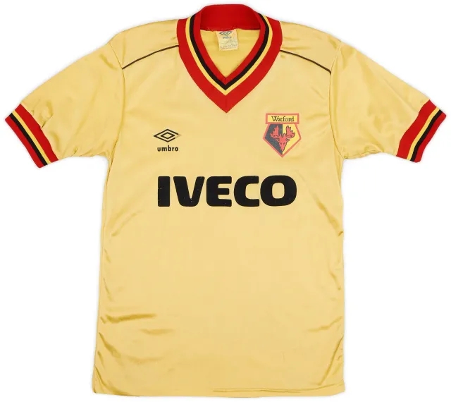 Umbro 1982-85 Watford Home Shirt - 7/10 - (S)