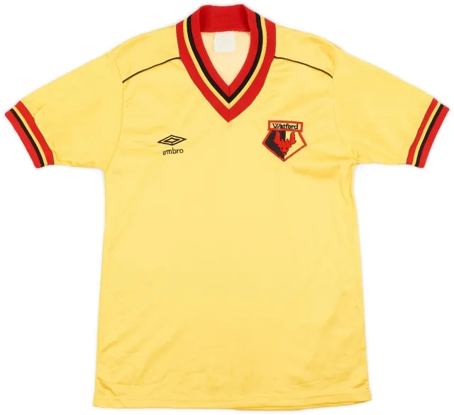 Umbro 1982-85 Watford Home Shirt - 9/10 - (S)