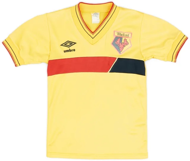 Umbro 1985-88 Watford Home Shirt - 6/10 - (S.Boys)
