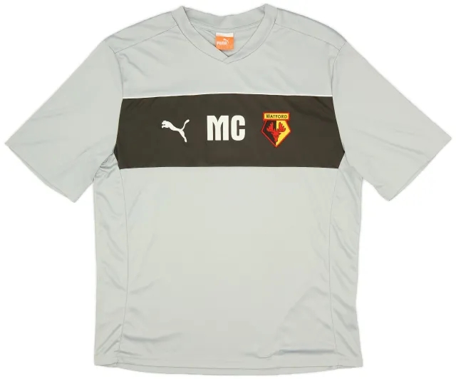 2012-13 Watford Puma Staff Issue Training Shirt MC - 7/10 - (L)