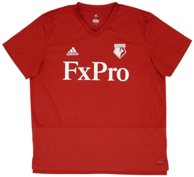 2018-19 Watford adidas Training Shirt - 9/10 - (XL)