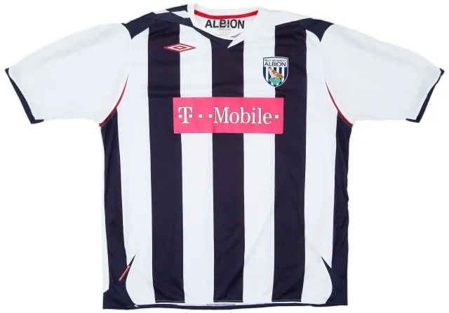 Umbro 2006-07 West Brom Home Shirt - 7/10 - (XXL)