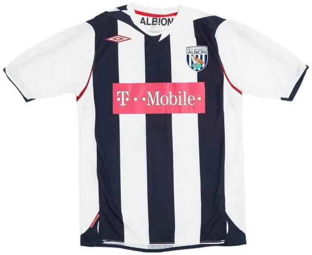 Umbro 2006-07 West Brom Home Shirt - 5/10 - (S)