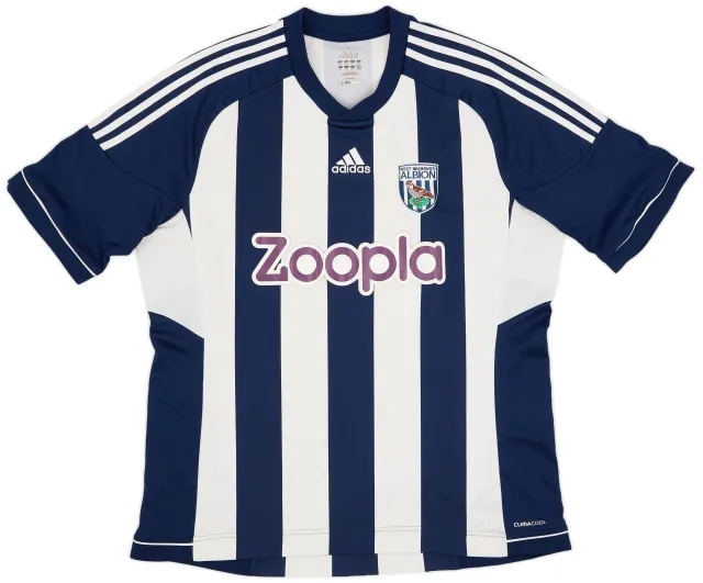 adidas 2012-13 West Brom Home Shirt - 6/10 - (XL)
