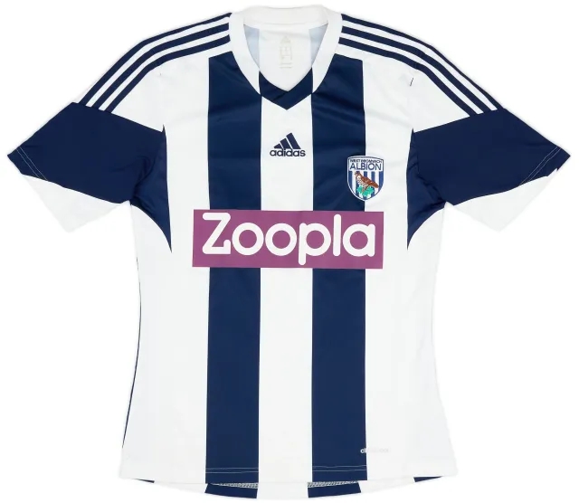 adidas 2013-14 West Brom Home Shirt - 7/10 - (S)