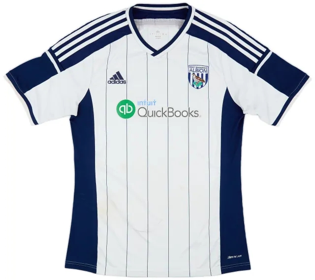 adidas 2014-15 West Brom Home Shirt - 5/10 - (L)