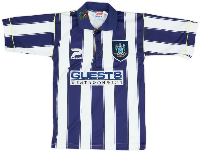 1995-96 West Brom Home Shirt - 7/10 - (L.Boys)