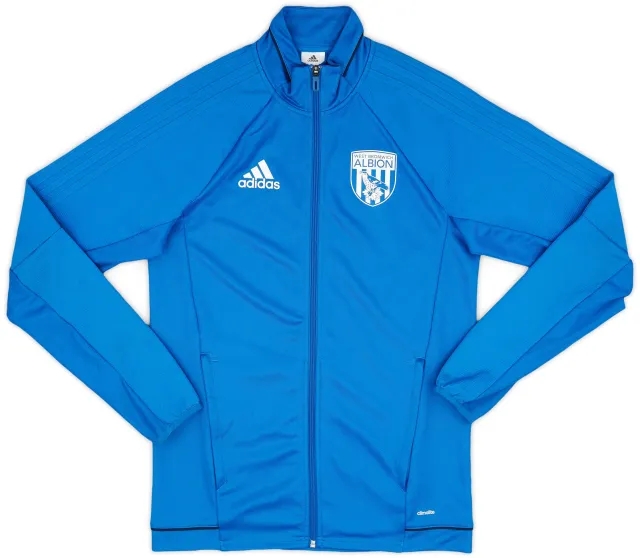 2017-18 West Brom adidas Track Jacket - 9/10 - (S)