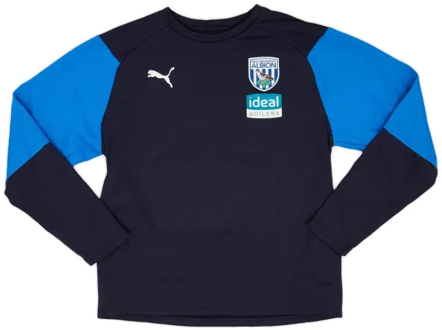 2018-19 West Brom Puma Sweat Top - 9/10 - (L)