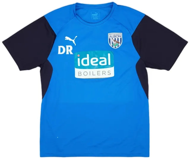 2018-19 West Brom Staff Issue Puma Training Shirt DR' - 8/10 - (L)