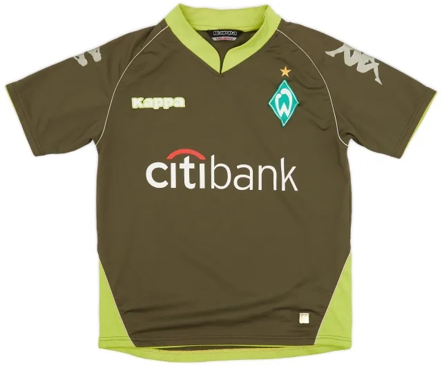 Kappa 2007-08 Werder Bremen Away Shirt - 8/10 - (XL.Boys)