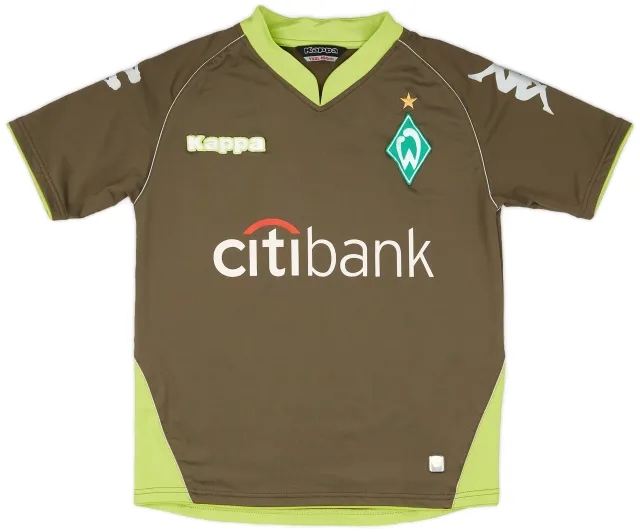 Kappa 2007-08 Werder Bremen Away Shirt - 9/10 - (XXL.Boys)