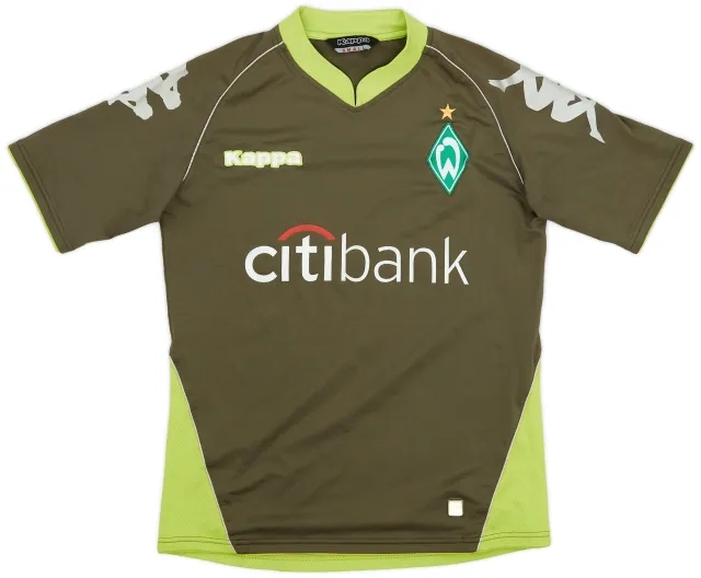 Kappa 2007-08 Werder Bremen Away Shirt - 7/10 - (S)