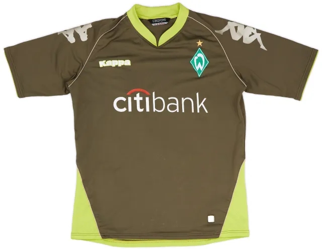 Kappa 2007-08 Werder Bremen Away Shirt - 7/10 - (L)