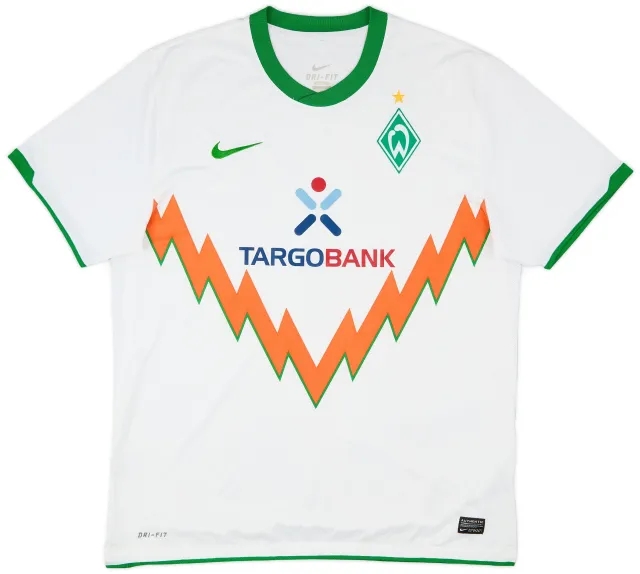 Nike 2010-11 Werder Bremen Away Shirt - 8/10 - (XL)