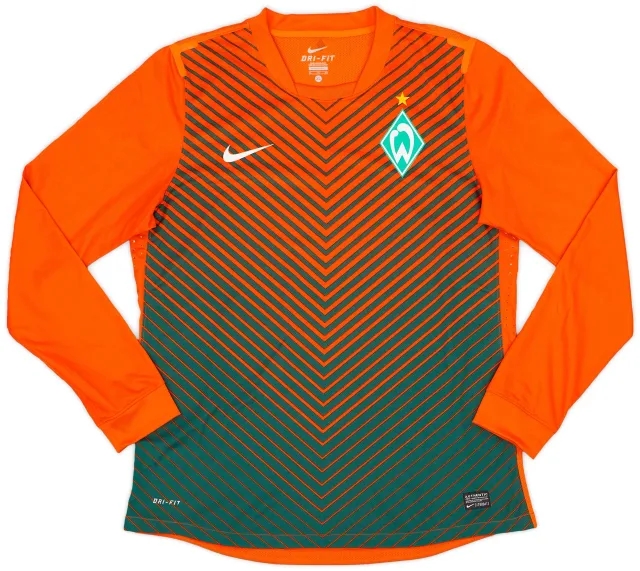 Nike 2011-12 Werder Bremen Authentic Away L/S Shirt - 9/10 - (XL)