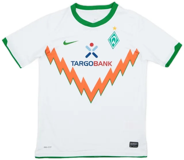 Nike 2010-11 Werder Bremen Away Shirt - 9/10 - (XL.Boys)
