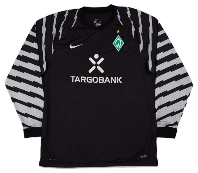 Nike 2010-11 Werder Bremen Player Issue GK Shirt - 7/10 - (XXL)