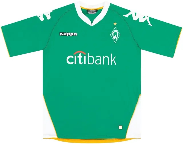 Kappa 2007-08 Werder Bremen Home Shirt - 6/10 - (S)