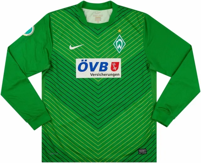 Nike 2011-12 Werder Bremen Women Match Issue Home L/S Shirt #25