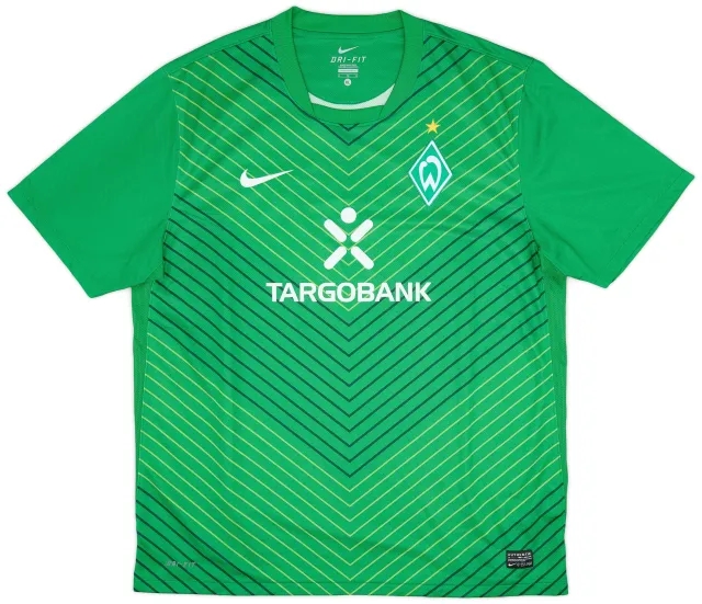 Nike 2011-12 Werder Bremen Home Shirt - 9/10 - (XL)