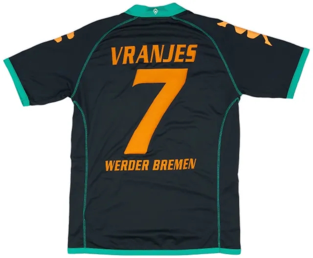 Kappa 2008-09 Werder Bremen Third Shirt Vranjes #7 - 8/10 - (S)