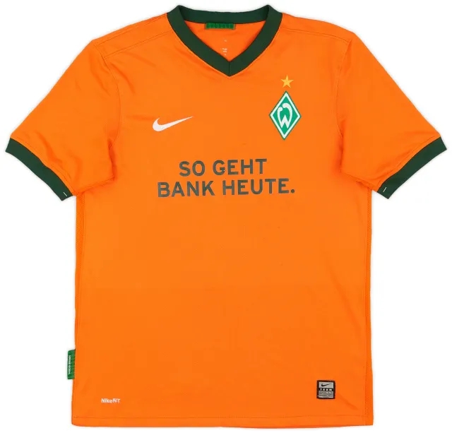 Nike 2009-10 Werder Bremen Third Shirt - 7/10 - (XL.Boys)