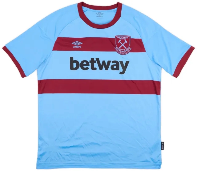 Umbro 2020-21 West Ham Away Shirt - 8/10 - (XXL)