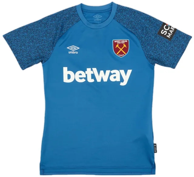 Umbro 2021-22 West Ham GK S/S Shirt - 9/10 - (S)