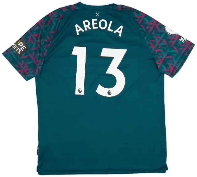 Umbro 2022-23 West Ham Match Issue GK Shirt Areola #13
