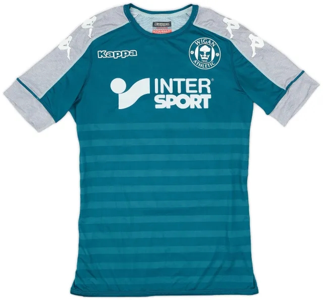 Kappa 2016-17 Wigan Away Shirt #14 - 6/10 - (M)
