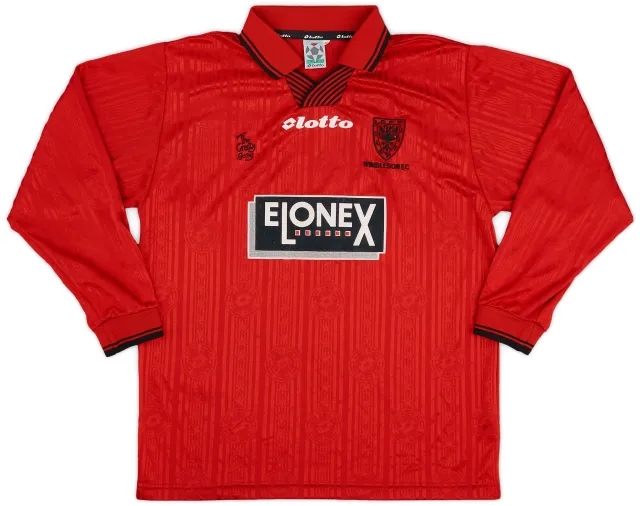Lotto 1997-99 Wimbledon Away L/S Shirt - 9/10 - (M)