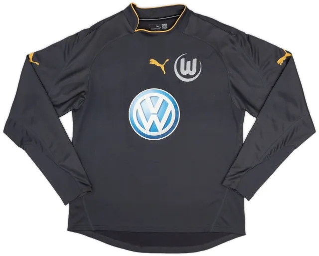 Puma 2003-04 Wolfsburg L/S Away Shirt - 6/10 - (M)